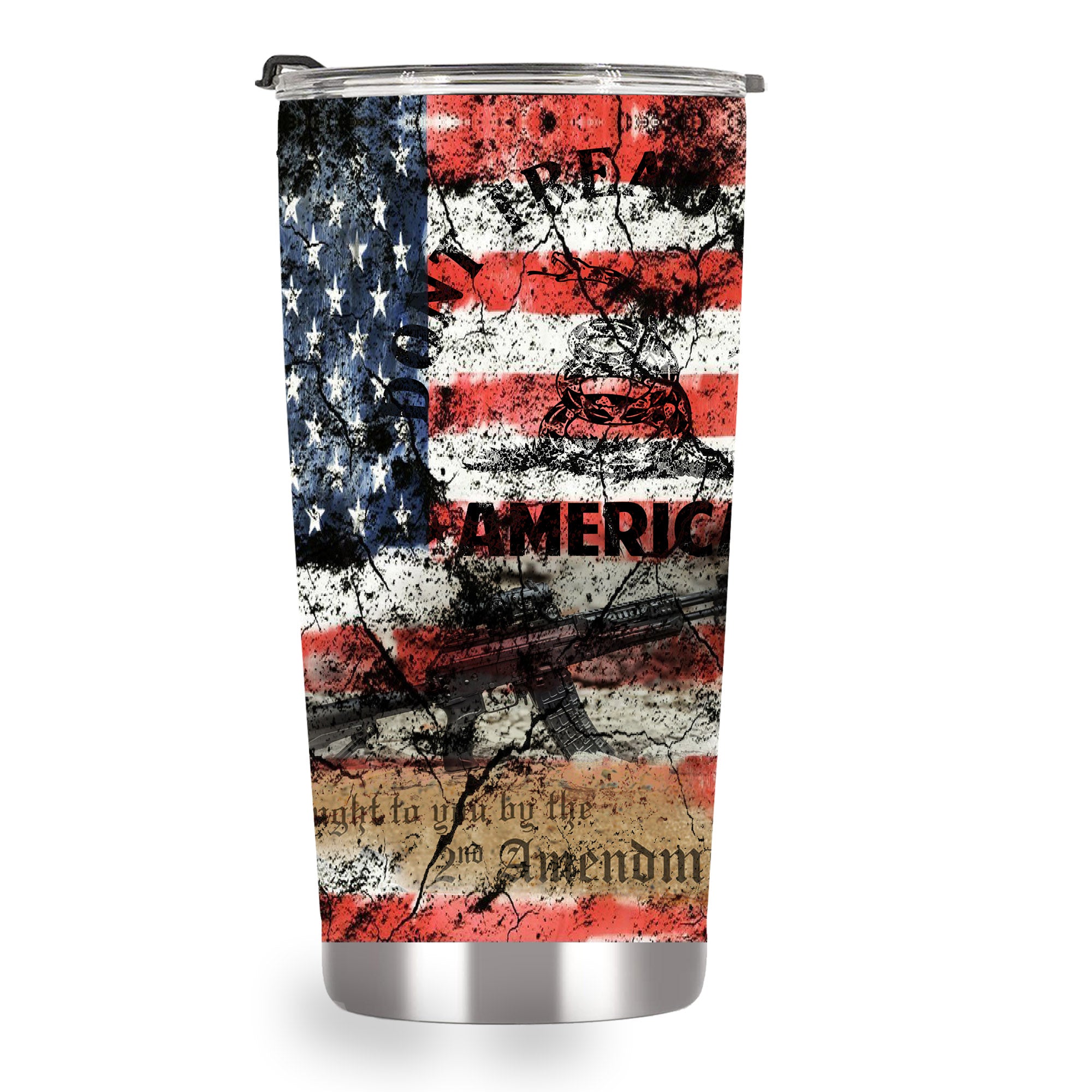 American flag tumbler, patriotic flag