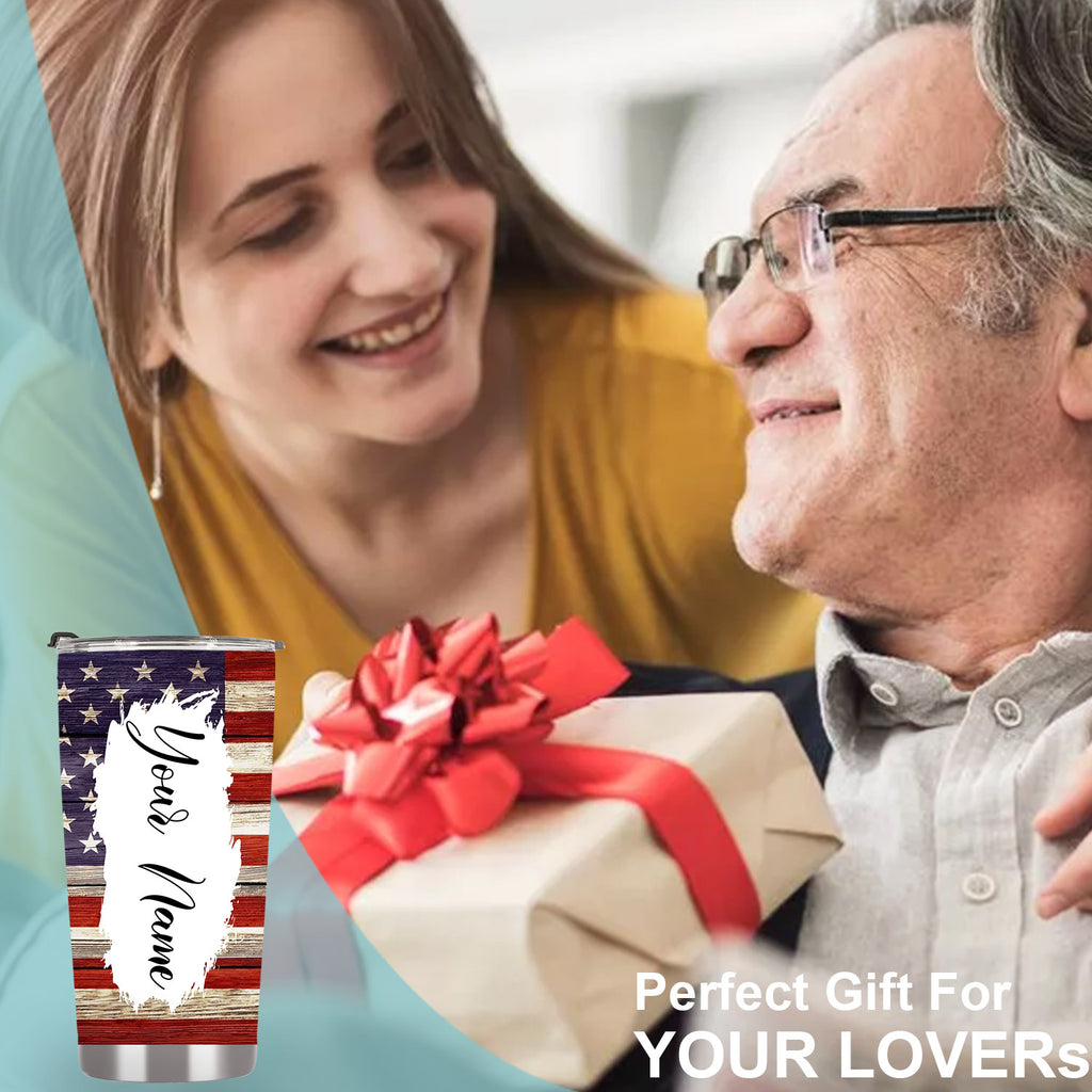 American flag tumbler, patriotic mom usa6
