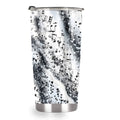 agate milky way black white music notes